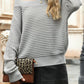 Ribbed Long Sleeve Sweater