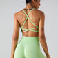 Crisscross Spaghetti Strap Active Cami