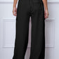 Drawstring Waist Pants with Pockets