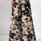 Printed Tied Wide Leg Pants