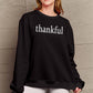 Simply Love Full Size THANKFUL Graphic Sweatshirt