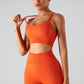 Crisscross Spaghetti Strap Active Cami