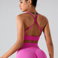 Crisscross Spaghetti Strap Active Cami