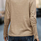 Round Neck Long Sleeve T-Shirt