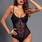 Lace Mesh Bodysuit Push up Teddy Lingerie