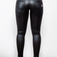 Full Size PU Leather Zip Detail Leggings