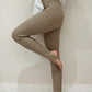 Ribbed Mid Waist Leggings