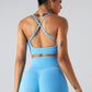 Crisscross Spaghetti Strap Active Cami