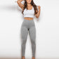 Full Size Zip Detail High Waist Leggings