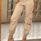 High Waist Cargo Pants