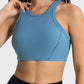 Wide Strap Cropped Sport Tank