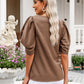 Round Neck Half Sleeve Blouse