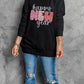 HAPPY NEW YEAR Round Neck Sweatshirt