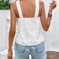 Eyelet Wide Strap Cami