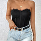 Strapless Sweetheart Neck Bodysuit