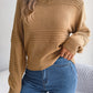 Round Neck Long Sleeve Sweater