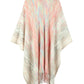 Heathered Fringe Hem Poncho