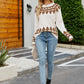 Round Neck Long Sleeve Sweater