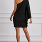 One Shoulder Statement Dress