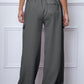 Drawstring Waist Pants with Pockets