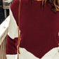 Contrast Round Neck Sweater