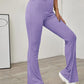 High Waist Flare Leg Pants