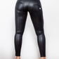 Matte PU Leather Long Pants