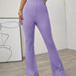 High Waist Flare Leg Pants