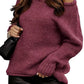 One Shoulder Long Sleeve Sweater