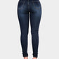 Full Size Buttoned Long Jeans