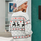 MERRY CHRISTMAS Round Neck Sweater