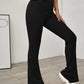 High Waist Flare Leg Pants