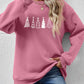 Christmas Tree Graphic Drop Shoulder Sweatshirt