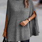 Turtleneck Dolman Sleeve Poncho