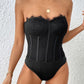 Strapless Sweetheart Neck Bodysuit