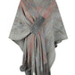 Heathered Fringe Hem Poncho