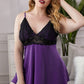 Lace See-Through Plus Size Chemise