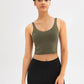 Scoop Neck Wide Strap Active Tank