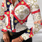 Printed Collared Neck Long Sleeve Shirt