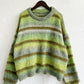 Striped Round Neck Long Sleeve Sweater