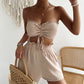 Sweetheart Neck Tube Top and Shorts Set