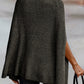 Turtleneck Dolman Sleeve Poncho