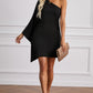 One Shoulder Statement Dress