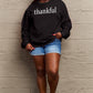 Simply Love Full Size THANKFUL Graphic Sweatshirt