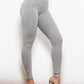 Full Size Zip Detail High Waist Leggings