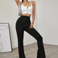 High Waist Flare Leg Pants