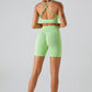 Crisscross Spaghetti Strap Active Cami