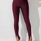 High Waist Slit Skinny Pants