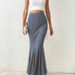 Plain Maxi Mermaid Skirt