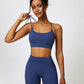 Sport Bra and Wide Waistband Shorts Set